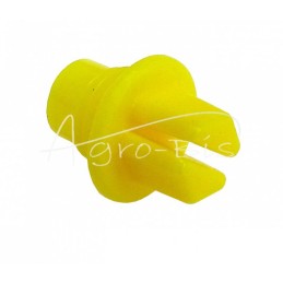 100 vnt - Plastikinis dangtelis su išoriniu sriegiu M8x1 geltonas - KOR-8GZ-N