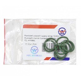 100 vnt - O formos tarpinė 12,42x1,78 fluoroelastomerinis Vitonas PZL HYDRAL - 12,42x1,78H