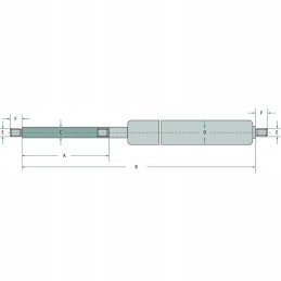 Dujinis variklis stabilus 200 n m6 229 404 mm