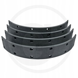 Ford stabdžių kaladėlės 50 x 6 x 342 mm su kniedėmis