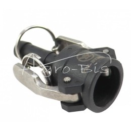 Camlock jungties lizdas, C tipo, polipropilenas, PP 1/2" x 13 mm, PZL HYDRAL - ZCPC13H