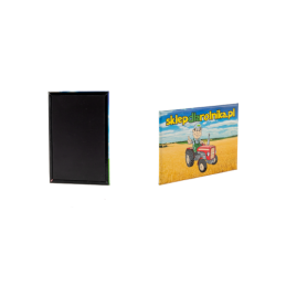 20 x Horizontalus magnetinis logotipas shopFARMER laukas 78x53mm