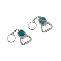 10 x Metalinis butelių atidarytuvas su 3D lipdukais sklepDLArolnika