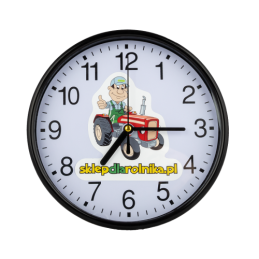 2 x 200 mm skersmens sieninis laikrodis su „sklepDLArolnika“ logotipu