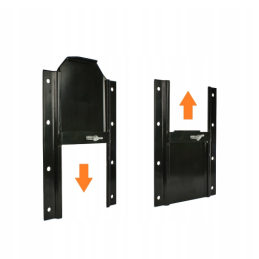 Grūdų latako šoninė sklendė priekabai 250x355