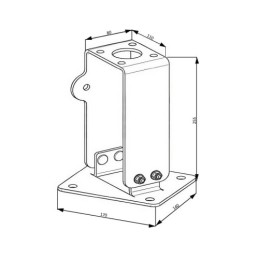 „Orbitrol“ atraminis laikiklis, skirtas „Ursus C-360 C-360-3P“