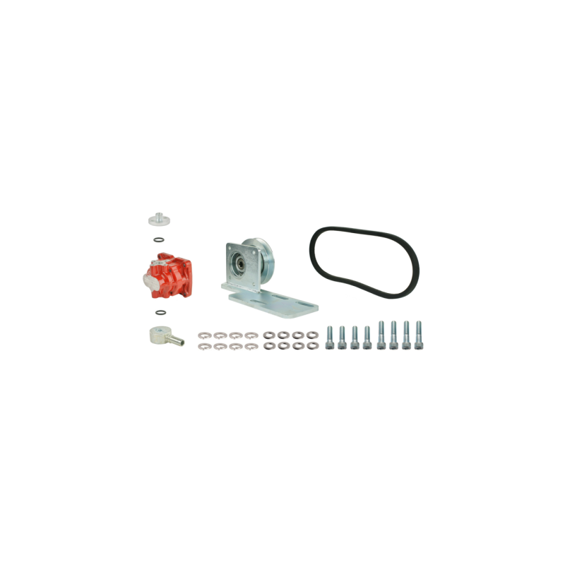 Pilna T-25 vairo stiprintuvo pavara su skriemuliu (vietoj kompresoriaus)