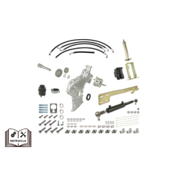 Vairo stiprintuvas C-360 - DANFOSS orbitrol, šoninis pavaros mechanizmas, laiko pavara su sustiprintu siurbliu