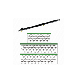 6 metrų 4 eilių hidraulinis vilkimo komplektas