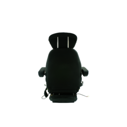 Padalinta sėdynė traktoriams ir pneumatinėms mašinoms