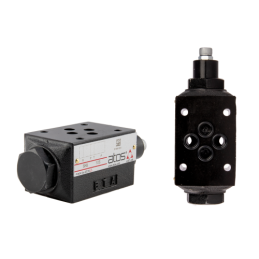 SHQ-024 atbulinis droselio sluoksnio vožtuvas CETOP 3 NG6 kolektoriams