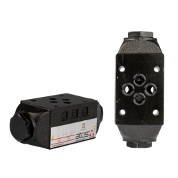 SHR-013 užraktu valdomas atbulinis vožtuvas CETOP 3 NG 6 kolektoriams