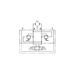 SHMP-015 tiesioginio veikimo sumuštinio tipo perpildymo vožtuvas CETOP 3 NG6 kolektoriams