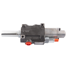 1 sekcijos hidraulinis skirstytuvas 40L su plūduriuojančia sekcija, valdomas trosu arba strypu