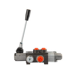 Hidraulinis skirstytuvas, 1 sekcija, 40L, su vienpusiu priekiniu fiksatoriumi