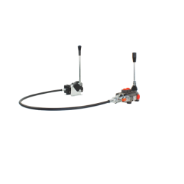 Hidraulinis skirstytuvas 1 sekcijos 80L su svirtimi