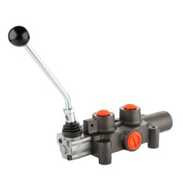 1 sekcijos hidraulinis skirstytuvas 80 l/min. su akceleratoriumi, originalus malkų skaldymui