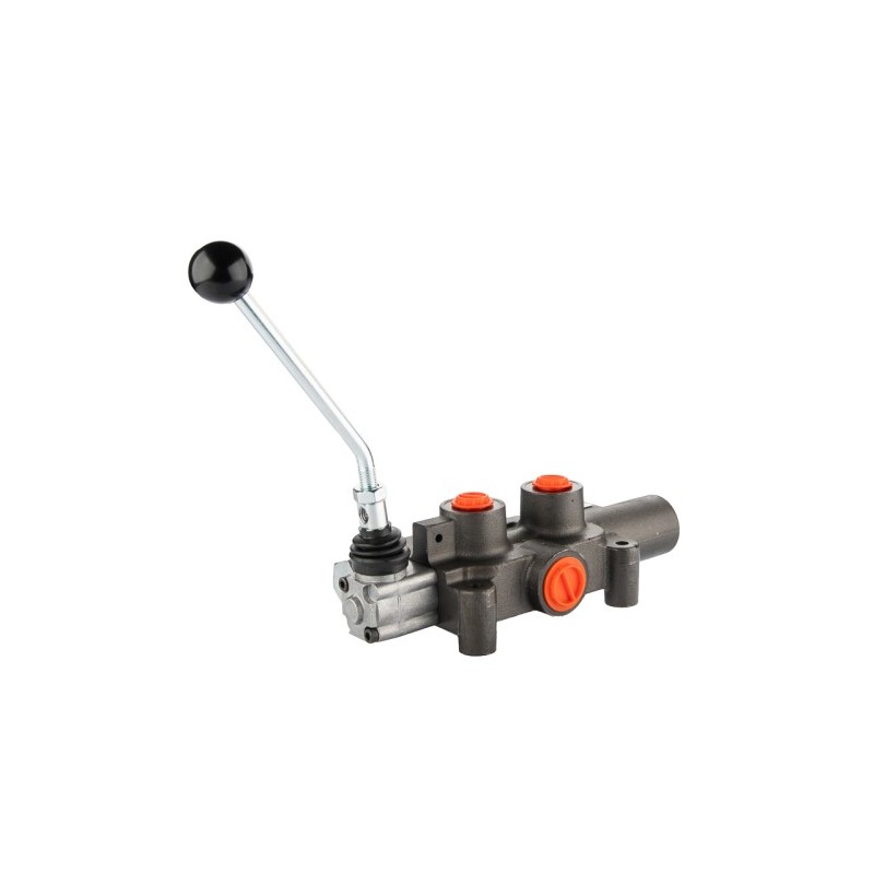 1 sekcijos hidraulinis skirstytuvas 80 l/min. su akceleratoriumi, originalus malkų skaldymui