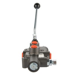 1 sekcijos hidraulinis skirstytuvas 80 l/min. su akceleratoriumi, originalus malkų skaldymui