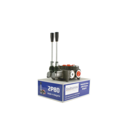 Hidraulinis skirstytuvas, 2 sekcijos, 80L