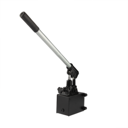 Vienpusis hidraulinis rankinis siurblys 25 cm3 su 1 l baku