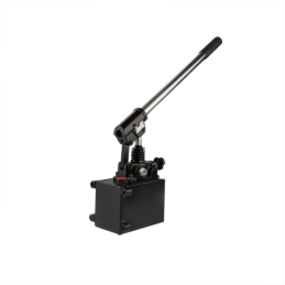 Vienpusis hidraulinis rankinis siurblys 25 cm3 su 1 l baku