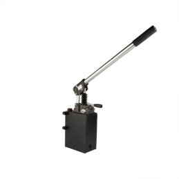 Dvigubo veikimo hidraulinis rankinis siurblys 12 cm3 su 3 l baku