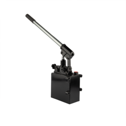 Vienpusis hidraulinis rankinis siurblys 25 cm3 su 2 l baku