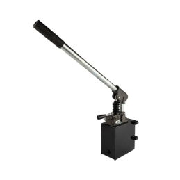 Dvigubo veikimo hidraulinis rankinis siurblys 25 cm3 su 2 l baku