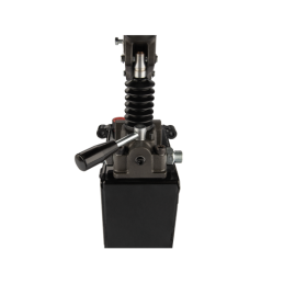 Dvigubo veikimo hidraulinis rankinis siurblys 25 cm3 su 2 l baku