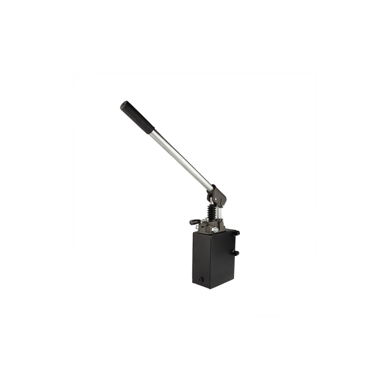 Dvigubo veikimo hidraulinis rankinis siurblys 25 cm3 su 3 l baku