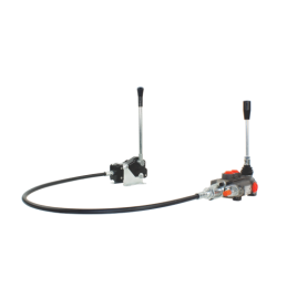 Hidraulinis skirstytuvas, 1 sekcijos, 80 l, su svirtimi ir 1 m kabeliu