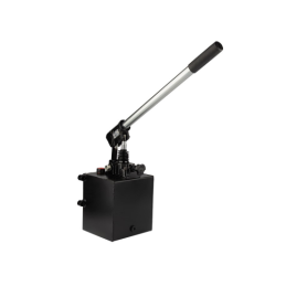 Vienpusio veikimo hidraulinis rankinis siurblys 25 cm3 su 7 l baku