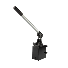 Vienpusis hidraulinis rankinis siurblys 45 cm3 su 2 l baku