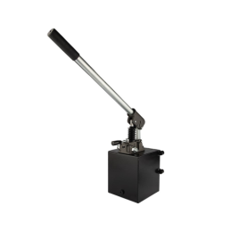 Dvigubo veikimo hidraulinis rankinis siurblys 25 cm3 su 7 l baku