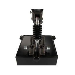 Dvigubo veikimo hidraulinis rankinis siurblys 12 cm3 su 7 l baku