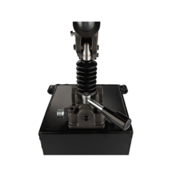 Dvigubo veikimo hidraulinis rankinis siurblys 12 cm3 su 7 l baku