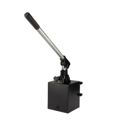 Vienpusis hidraulinis rankinis siurblys 45 cm3 su 7 l baku