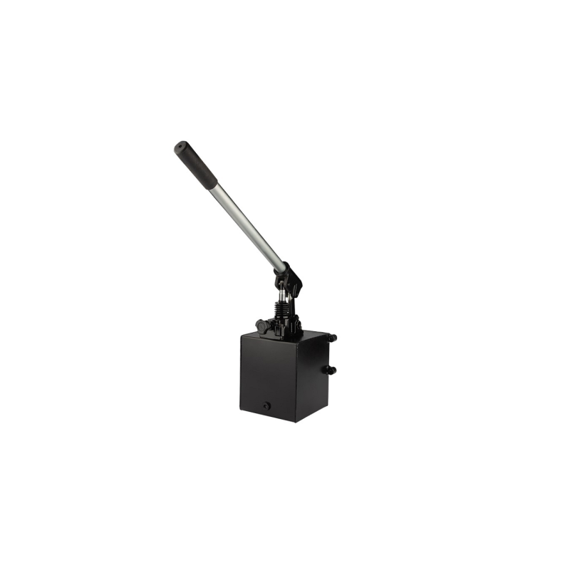 Vienpusis hidraulinis rankinis siurblys 45 cm3 su 7 l baku