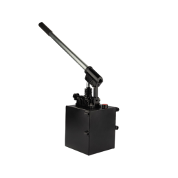 Vienpusis hidraulinis rankinis siurblys 45 cm3 su 7 l baku