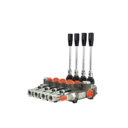 Hidraulinis skirstytuvas 40L 4 sekcijų su svirtimis