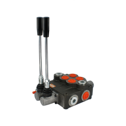 Hidraulinis skirstytuvas, 2 sekcijos, 160L, su skląsčiu