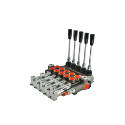 sekcijų hidraulinis skirstytuvas, 40 l/min., valdomas pneumatiškai arba svirtimi