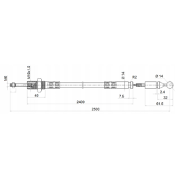 4 dalių hidraulinis rinkinys: 40 l skirstytuvas + du 6/2 solenoidiniai vožtuvai + valdymo svirtis su dviem mygtukais + du 2,5 m 