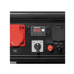 GDA 9500DPE-3 generatorius su 2 SAE10W-30 0,6 l DWO 600 alyva + ATS15-400GDA automatikos moduliu