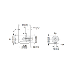 VMP DANFOSS hidraulinis variklis, darbinis tūris: 80 cm3/aps., greitis: 730 aps./min., veleno skersmuo: 25 mm