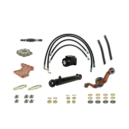 Vairo stiprintuvas MTZ 80 su priekine ašimi be pavaros - DANFOSS orbitrol