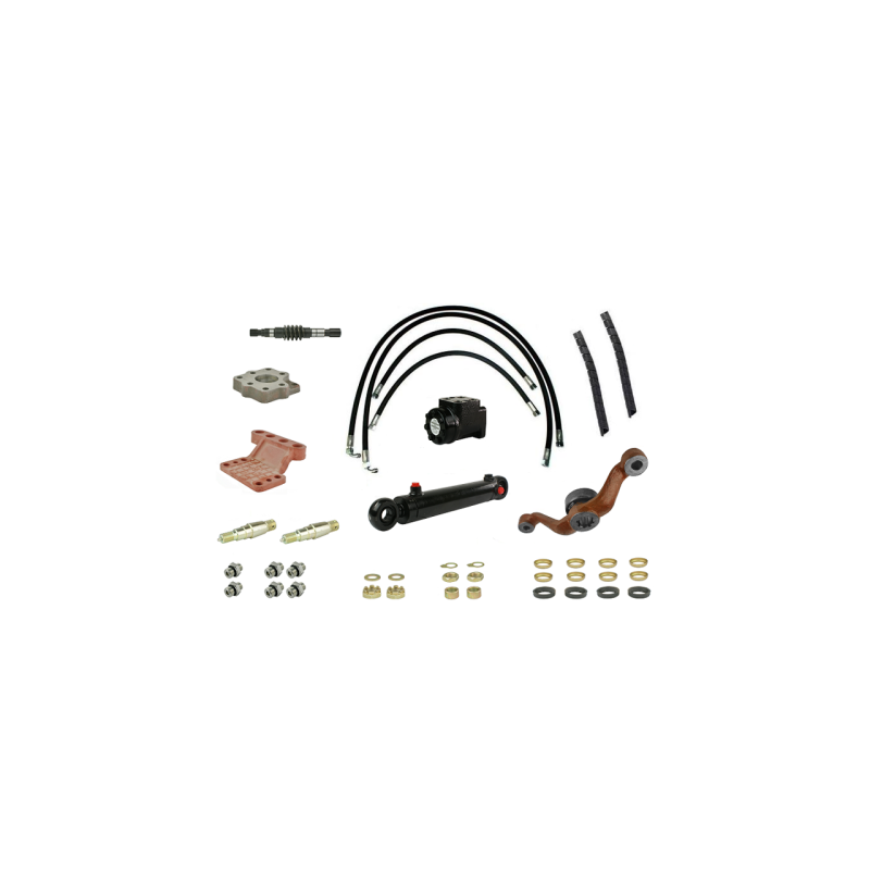 Vairo stiprintuvas MTZ 80 su priekine ašimi be pavaros - DANFOSS orbitrol