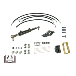 „Zetor 5211“ vairo stiprintuvas, supaprastinta versija, traktoriams su baku ir vairo stiprintuvo siurbliu - DANFOSS orbitrol