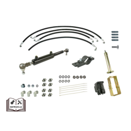 „Zetor 5011“ vairo stiprintuvas, supaprastinta versija, traktoriams su baku ir vairo stiprintuvo siurbliu - DANFOSS orbitrol